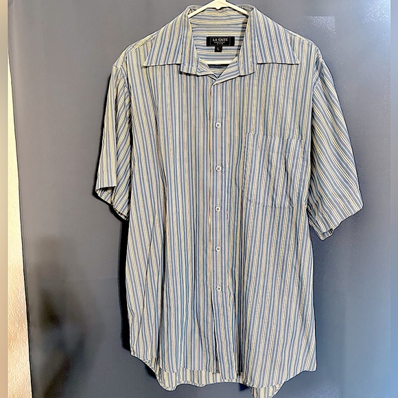 Men’s short sleeve, collared, button down shirt - Picture 1 of 8